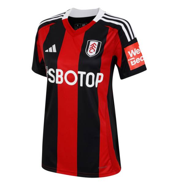 Jersey Fulham FC 2024/25 Away Adidas Football Kit Red / Black | Jersey-282