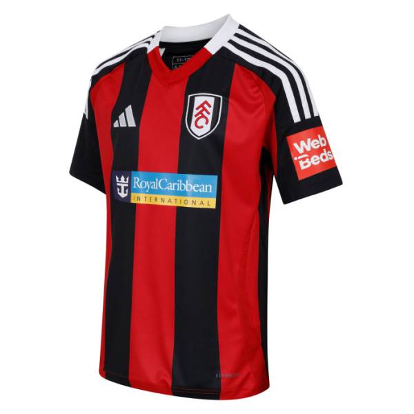 Jersey Fulham FC 2024/25 Away Adidas Football Kit Red / Black | Jersey-283