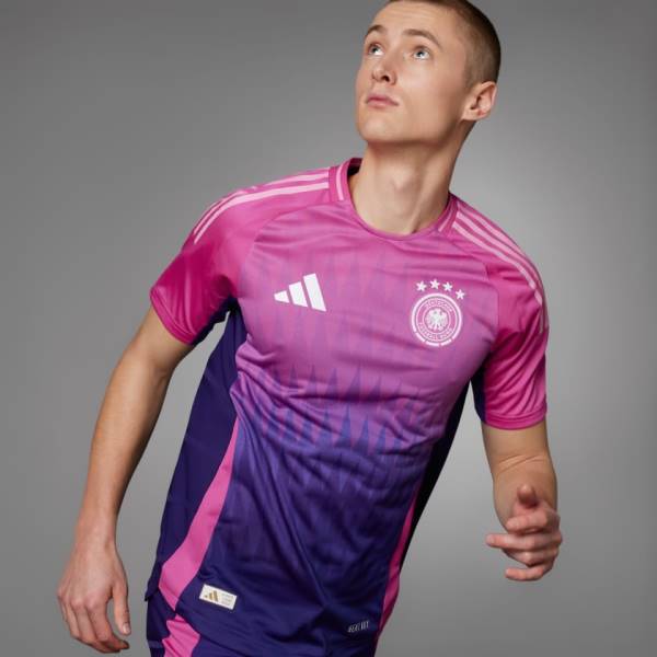 Jersey Germany 2024 Away Adidas Football Match Kit Purple / Pink | Jersey-111