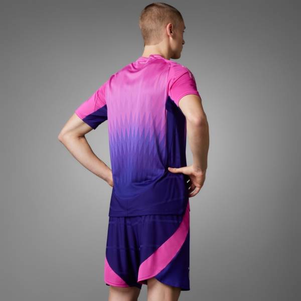 Jersey Germany 2024 Away Adidas Football Match Kit Purple / Pink | Jersey-111