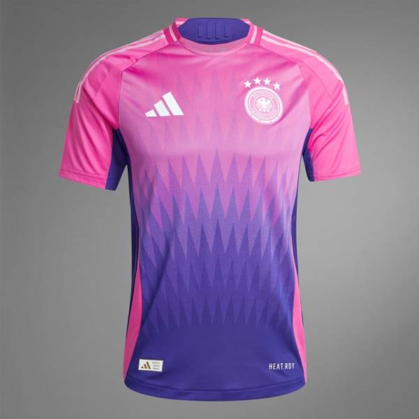 Jersey Germany 2024 Away Adidas Football Match Kit Purple / Pink | Jersey-111