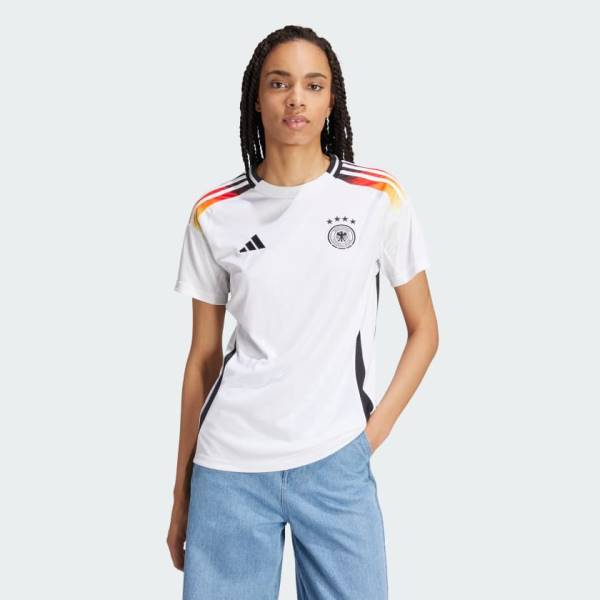 Jersey Germany 2024 Home Adidas Football Stadium Kit White | Jersey-109