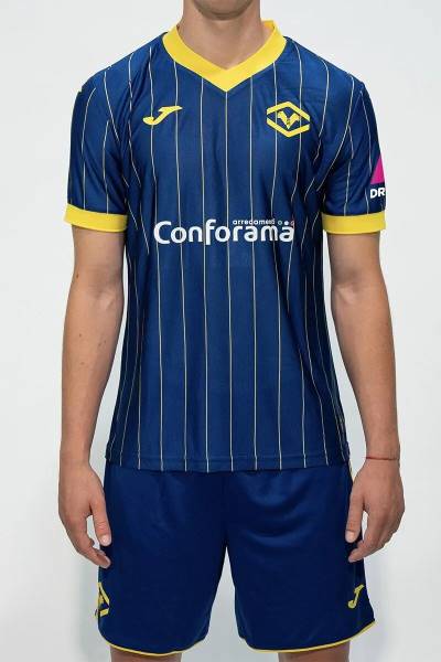 Jersey Hellas Verona FC 2024/25 Home Joma Football Kit Blue / Yellow | Jersey-484