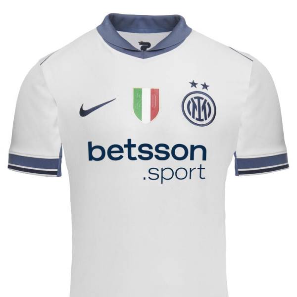 Jersey Inter Milan 2024/25 Home Stadium Nike Football Kit White / Blue | Jersey-490