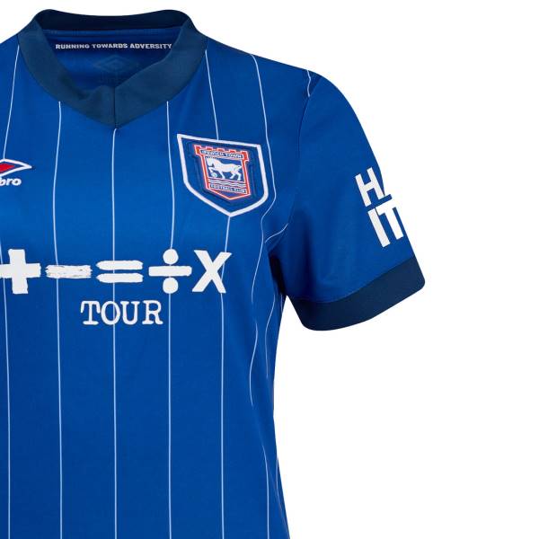 Jersey Ipswich Town FC 2024/25 Home Umbro Football Kit Blue | Jersey-285