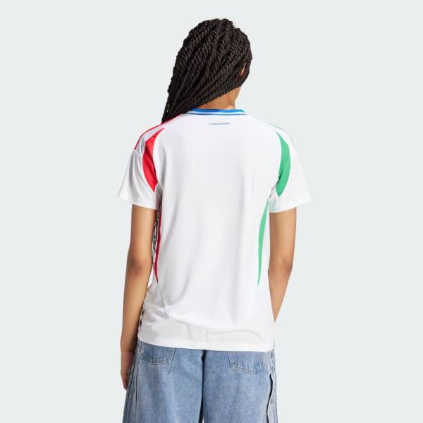 Jersey Italy 2024 Away Adidas Football Stadium Kit White / Blue / Red | Jersey-128