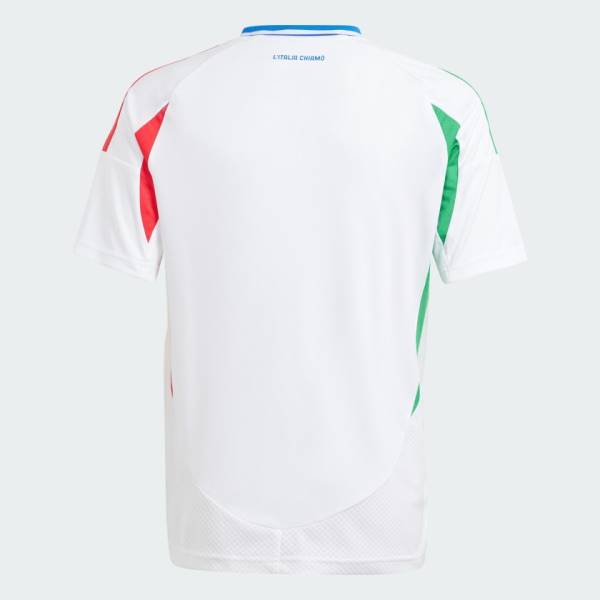 Jersey Italy 2024 Away Adidas Football Stadium Kit White / Blue / Red | Jersey-129