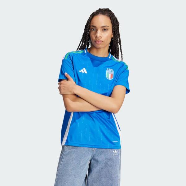 Jersey Italy 2024 Home Adidas Football Stadium Kit Blue | Jersey-124