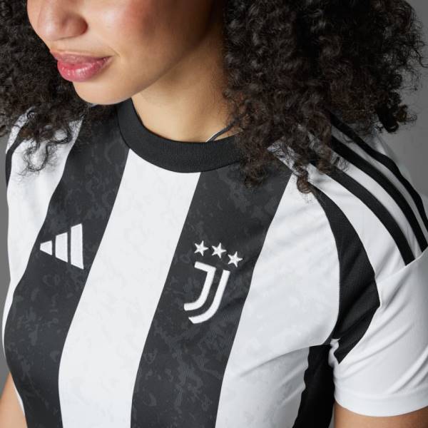 Jersey Juventus FC 2024/25 Home Stadium Adidas Football Kit White / Black | Jersey-495