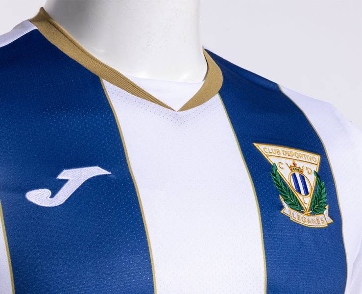 Jersey Leganés 2024/25 Home Joma Football Kit White / Blue | Jersey-381