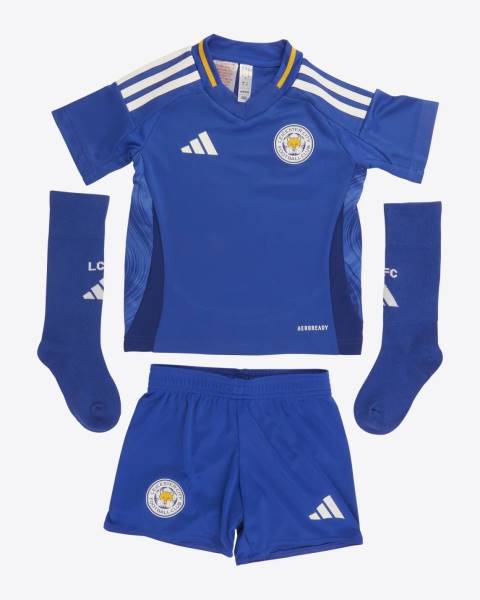 Jersey Leicester City 2024/25 Home Adidas Football Kit Blue | Jersey-292