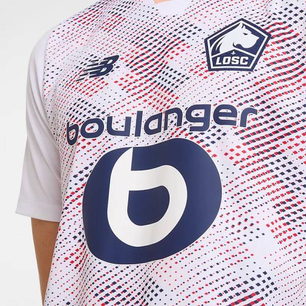 Jersey Lille LOSC 2024/25 Away New Balance Football Kit White / Navy | Jersey-662