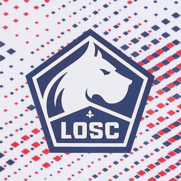 Jersey Lille LOSC 2024/25 Away New Balance Football Kit White / Navy | Jersey-663