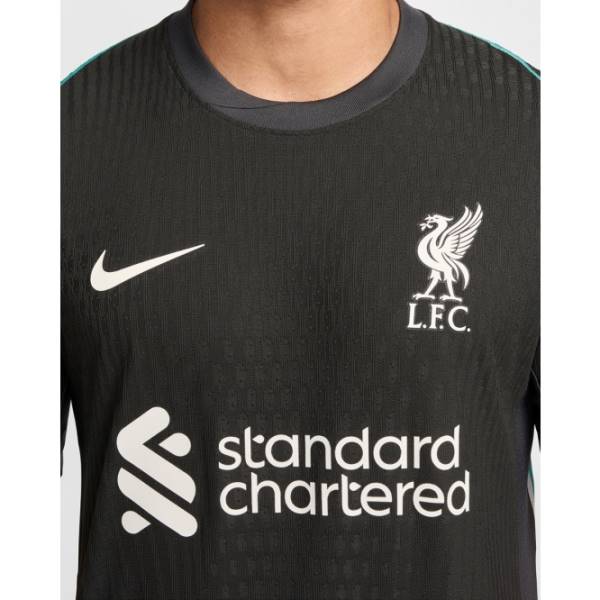 Jersey Liverpool FC 2024/25 Away Match Nike Football Kit Black | Jersey-300