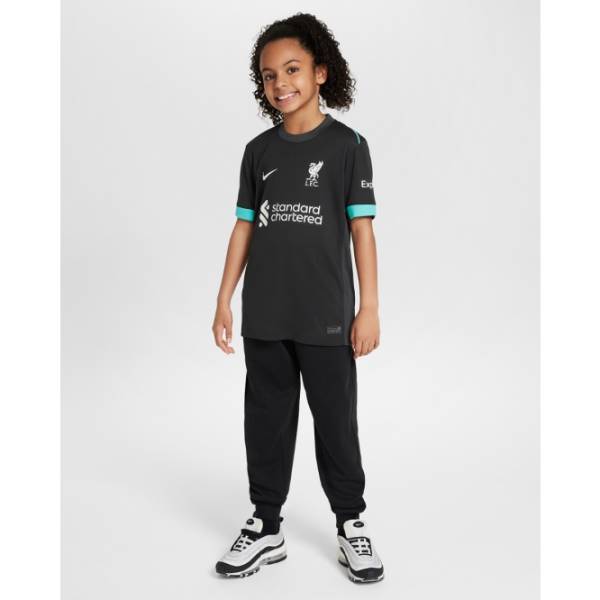 Jersey Liverpool FC 2024/25 Away Stadium Nike Football Kit Black | Jersey-303