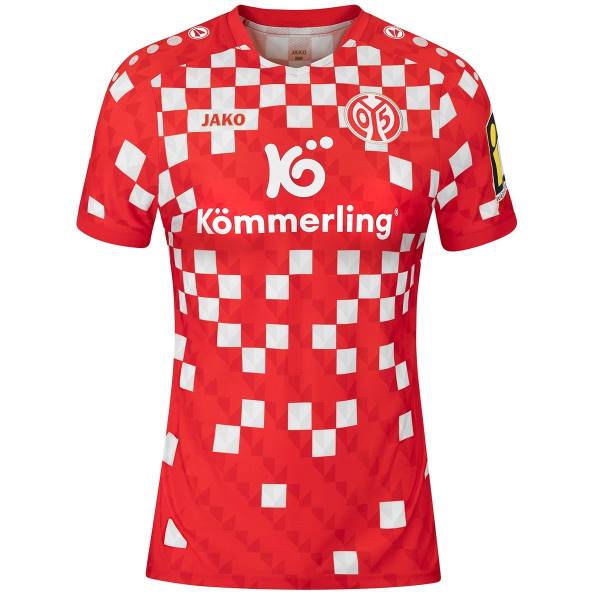 Jersey Mainz 05 2024/25 Home Jako Football Kit Red / White | Jersey-609