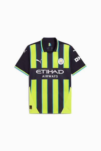 Jersey Manchester City 2024/25 Away Puma Football Kit Yellow / Navy | Jersey-309