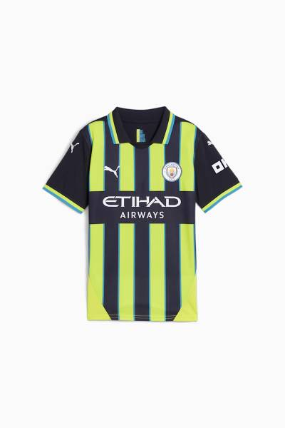 Jersey Manchester City 2024/25 Away Puma Football Kit Yellow / Navy | Jersey-311