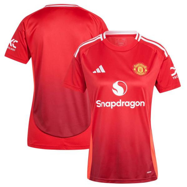 Jersey Manchester United 2024/25 Home Stadium Adidas Football Kit Red | Jersey-314