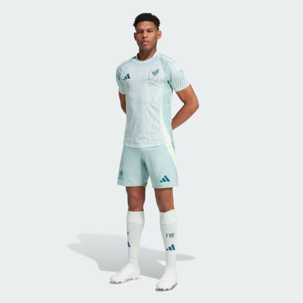 Jersey Mexico 2024 Away Adidas Football Match Kit Linen Green | Jersey-134