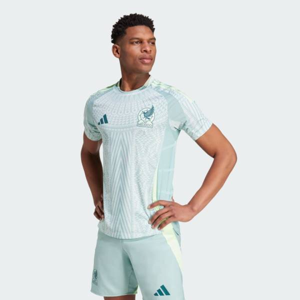 Jersey Mexico 2024 Away Adidas Football Match Kit Linen Green | Jersey-134