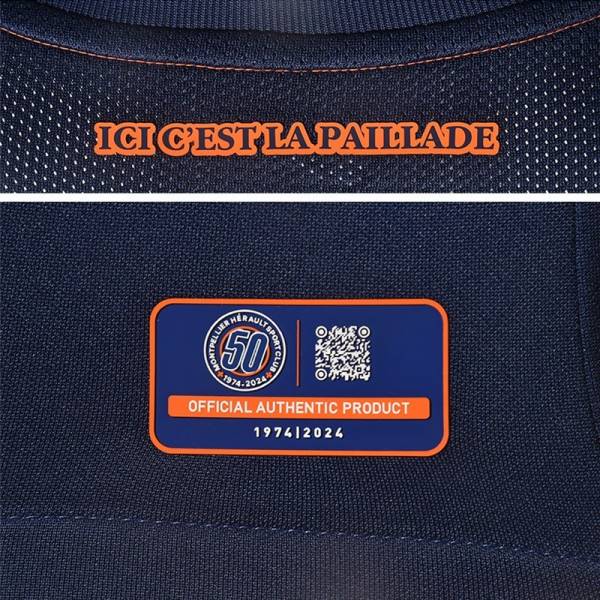 Jersey Montpellier HSC 2024/25 Home Nike Football Kit Navy / Orange | Jersey-683