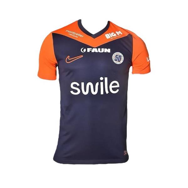 Jersey Montpellier HSC 2024/25 Home Nike Football Kit Navy / Orange | Jersey-683