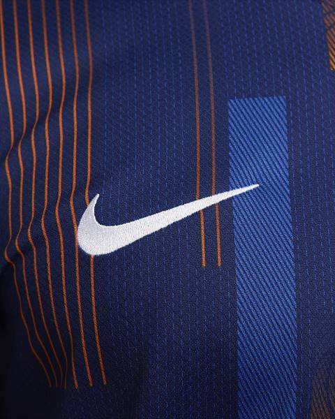 Jersey Netherlands 2024/25 Stadium Away Nike Football Kit Navy / Orange | Jersey-52