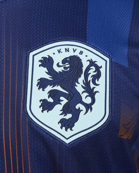 Jersey Netherlands 2024/25 Stadium Away Nike Football Kit Navy / Orange | Jersey-52