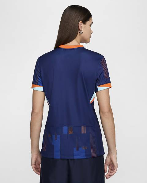 Jersey Netherlands 2024/25 Stadium Away Nike Football Kit Navy / Orange | Jersey-53