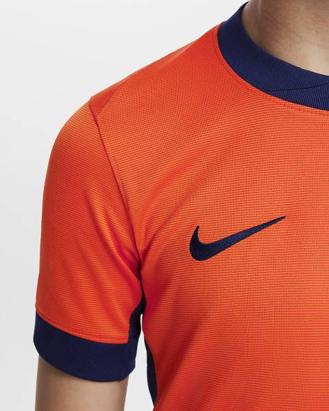 Jersey Netherlands 2024/25 Stadium Home Nike Football Kit Orange | Jersey-50