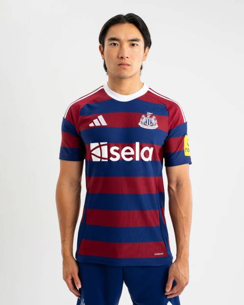 Jersey Newcastle United 2024/25 Away Stadium Adidas Football Kit Red / Blue | Jersey-325