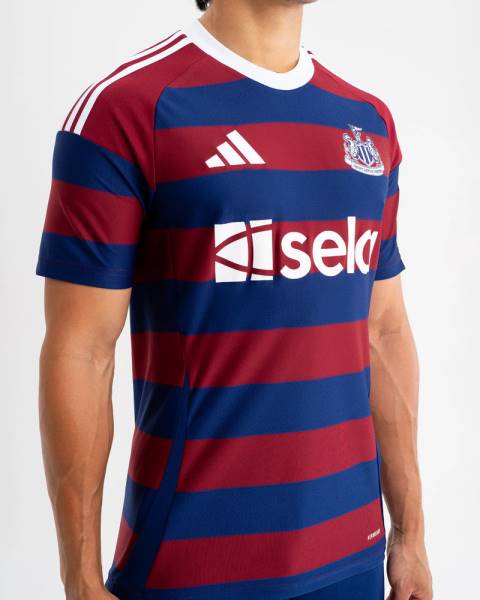 Jersey Newcastle United 2024/25 Away Stadium Adidas Football Kit Red / Blue | Jersey-325