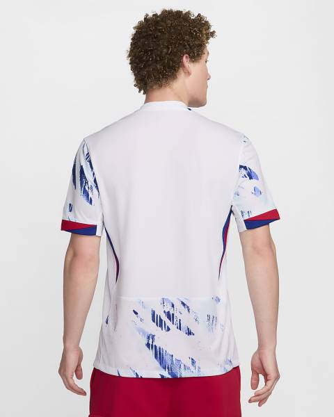 Jersey Norway 2024/25 Stadium Away Nike Football Kit White / Red | Jersey-58