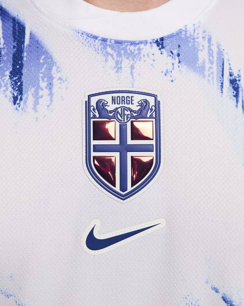 Jersey Norway 2024/25 Stadium Away Nike Football Kit White / Red | Jersey-58