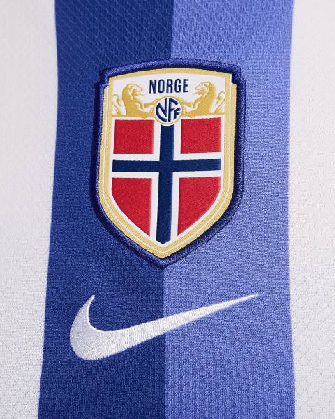 Jersey Norway 2024/25 Stadium Home Nike Football Kit Red / White / Blue | Jersey-56