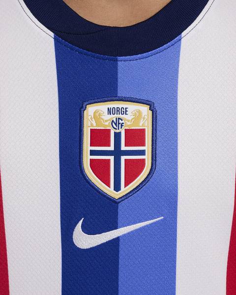 Jersey Norway 2024/25 Stadium Home Nike Football Kit Red / White / Blue | Jersey-57