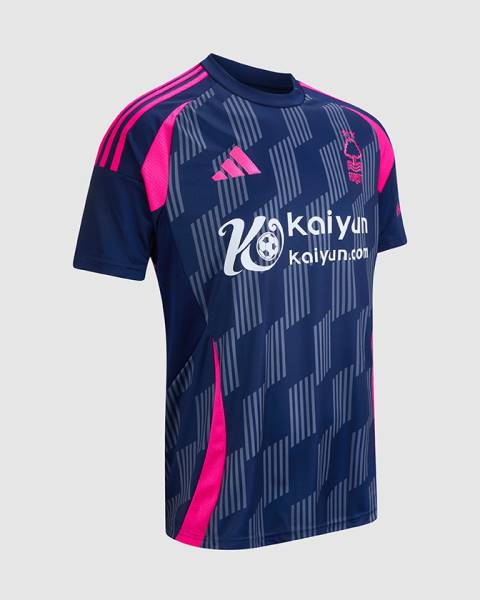 Jersey Nottingham Forest 2024/25 Away Adidas Football Kit Navy / Pink | Jersey-331