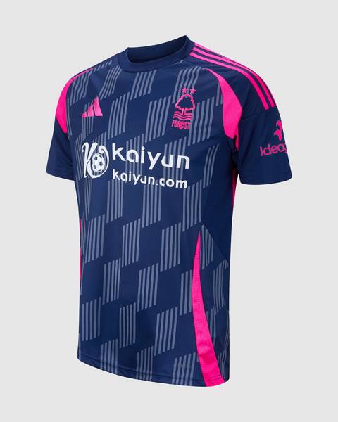 Jersey Nottingham Forest 2024/25 Away Adidas Football Kit Navy / Pink | Jersey-331