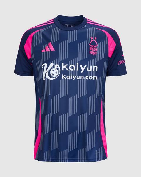 Jersey Nottingham Forest 2024/25 Away Adidas Football Kit Navy / Pink | Jersey-331