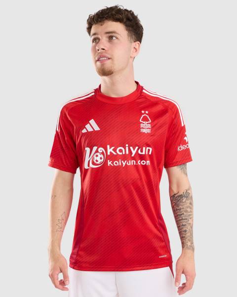 Jersey Nottingham Forest 2024/25 Home Adidas Football Kit Red | Jersey-328