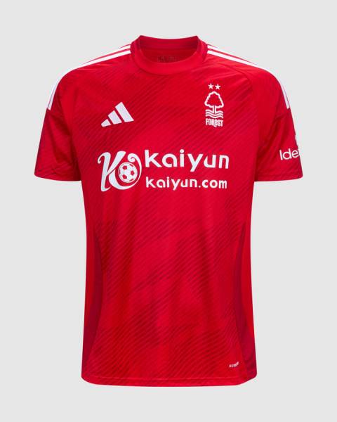 Jersey Nottingham Forest 2024/25 Home Adidas Football Kit Red | Jersey-328