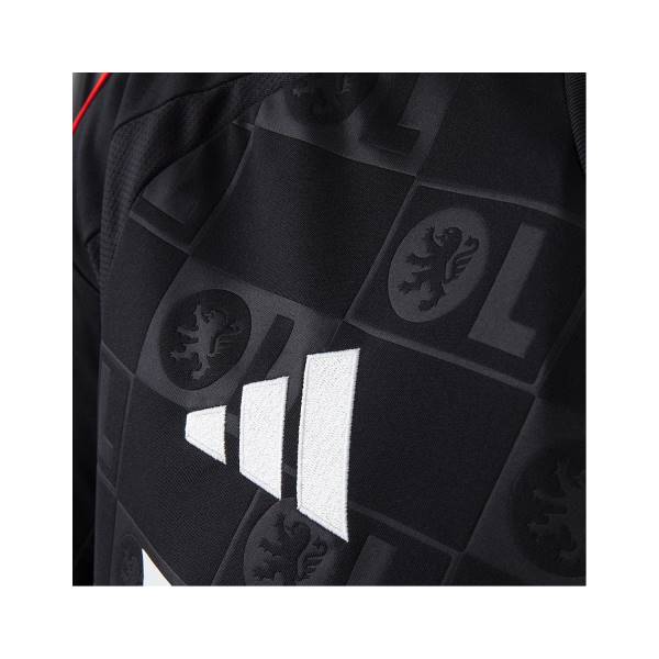 Jersey Olympique Lyonnais 2024/25 Away Adidas Football Kit Black / Blue / Red | Jersey-667