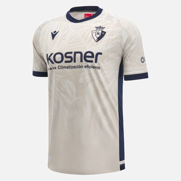 Jersey Osasuna 2024/25 Away Macron Football Kit Grey | Jersey-377