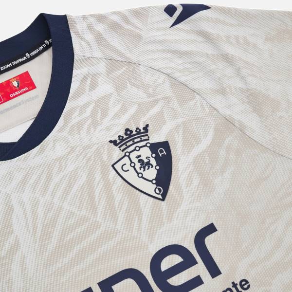 Jersey Osasuna 2024/25 Away Macron Football Kit Grey | Jersey-378