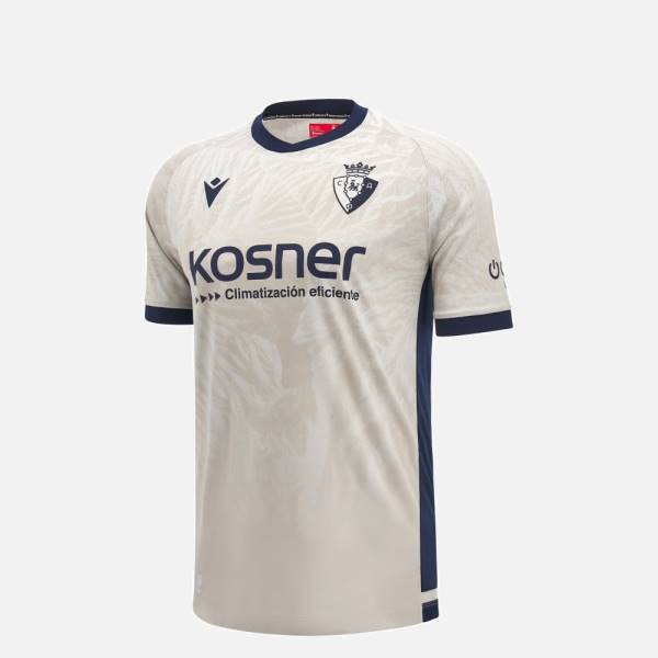 Jersey Osasuna 2024/25 Away Macron Football Kit Grey | Jersey-378