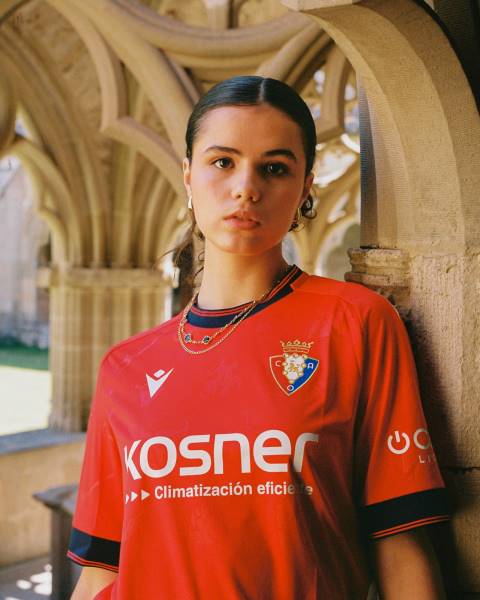 Jersey Osasuna 2024/25 Home Macron Football Kit Red | Jersey-374