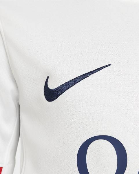 Jersey Paris Saint-Germain 2024/25 Away Stadium Nike Football Kit White / Blue / Red | Jersey-703