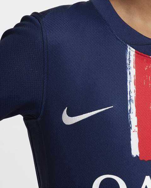 Jersey Paris Saint-Germain 2024/25 Home Stadium Nike Football Kit Navy / Red | Jersey-699