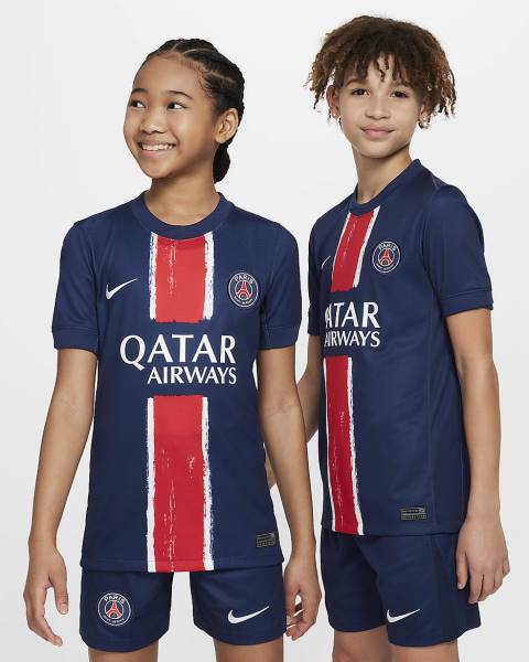 Jersey Paris Saint-Germain 2024/25 Home Stadium Nike Football Kit Navy / Red | Jersey-699